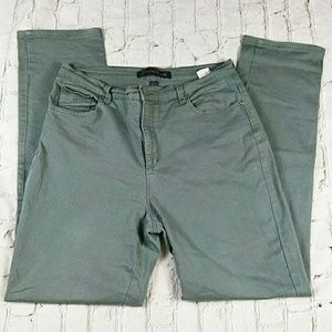 Gloria Vandebild Olive Green Women Denim Jean Pant